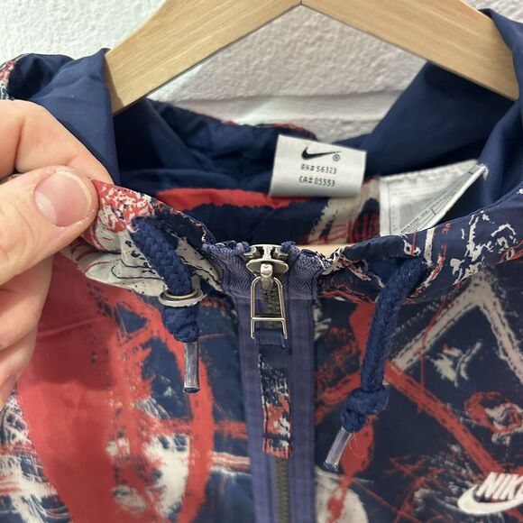 Vintage Nike Anorak Windbreaker Jacket 1/4 Zip “Just Do It” - Picture 4 of 5